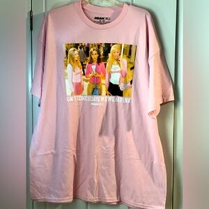 Pink Mean Girls Oversized Fit Tee Misses SZ XL NWT from Aeropostale